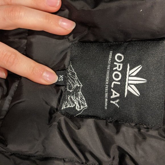 Orolay Famous Amazon thickened down coat black - Picture 2 of 4